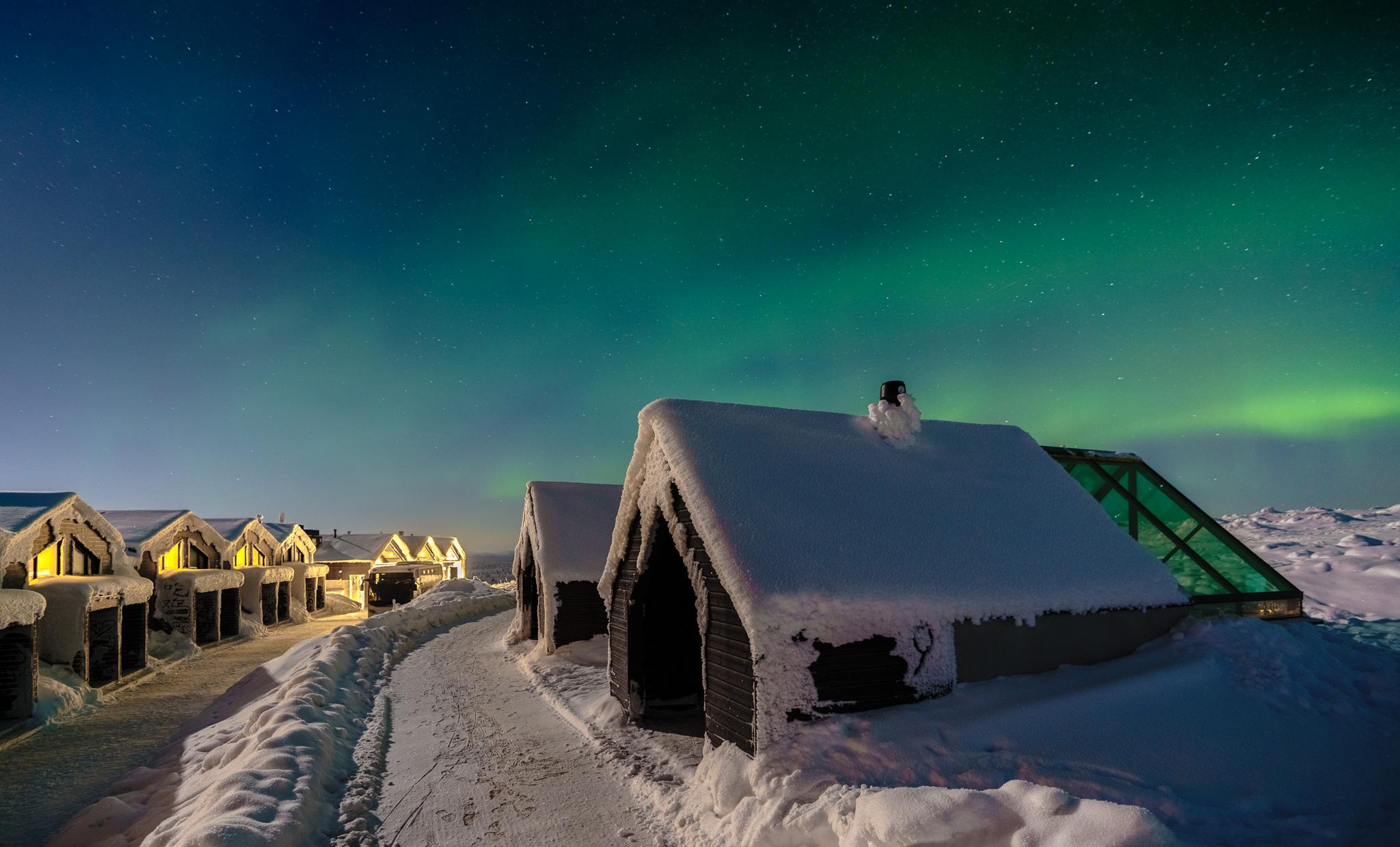 Star Arctic Hotel Saariselka Esterno foto